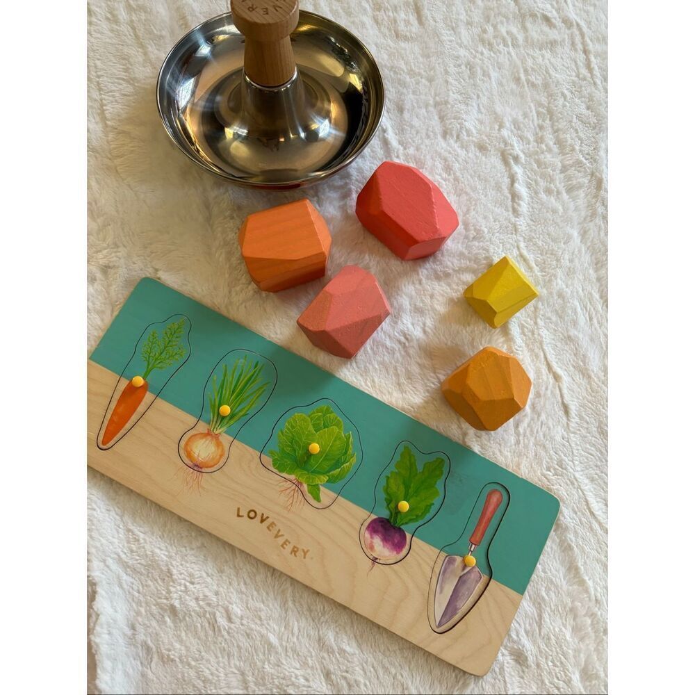 Lovevery baby wooden toy bundle